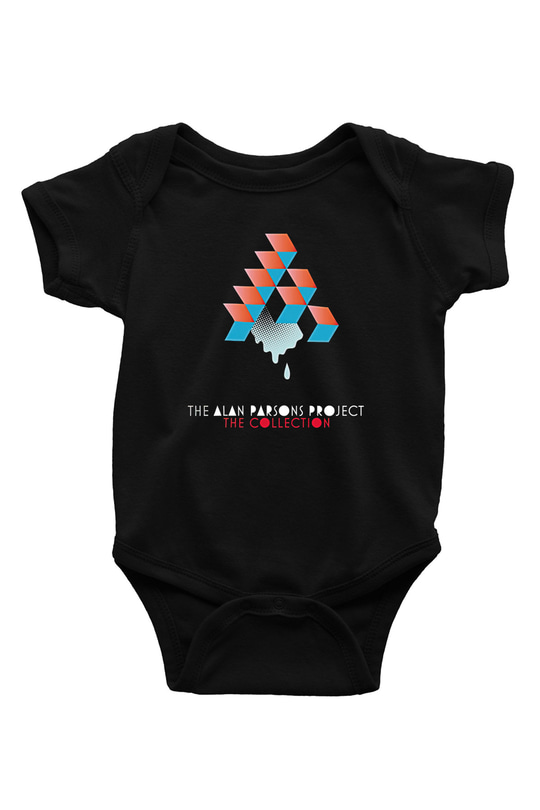 Alan Persons Project Baskılı Unisex Siyah Bebek Body - Zıbın