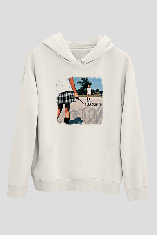 Alexisonfire Baskılı Unisex Beyaz Hoodie