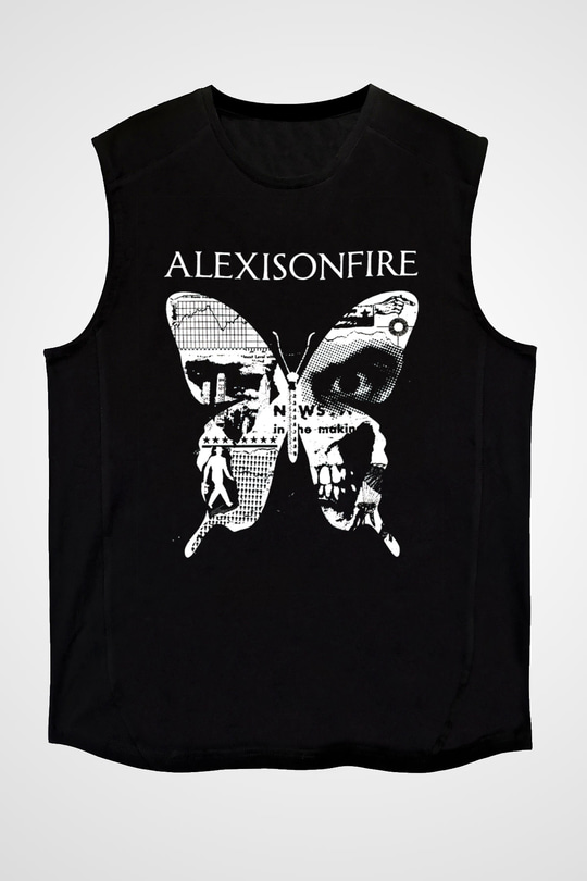 Alexisonfire Siyah Unisex Kolsuz Tişört