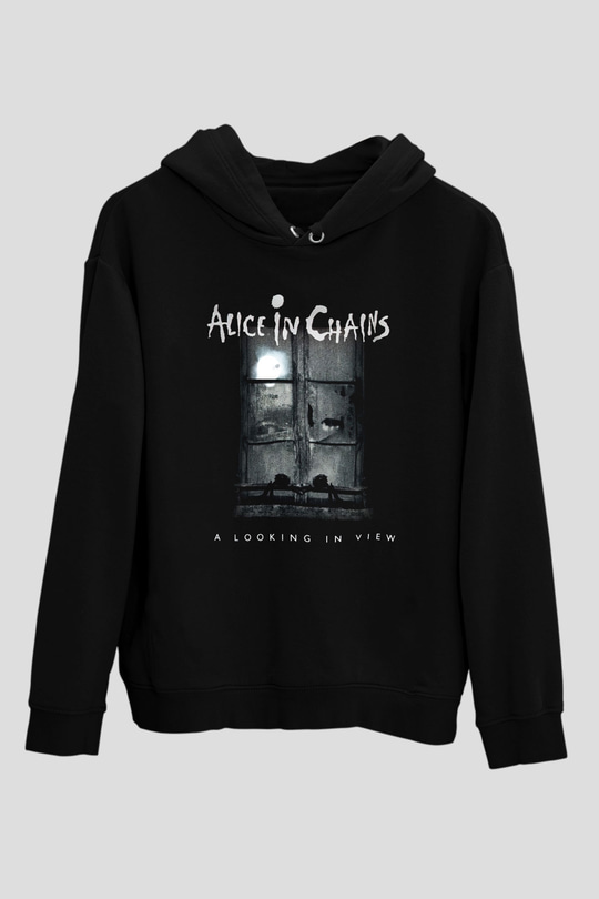 Alice in Chains Siyah Unisex Hoodie