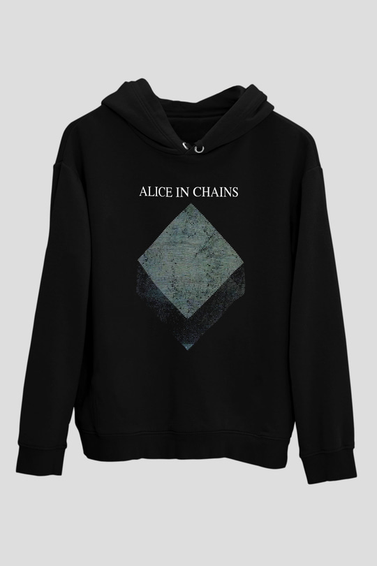 Alice in Chains Siyah Unisex Hoodie