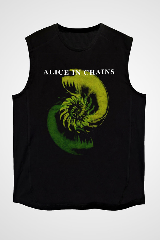 Alice in Chains Siyah Unisex Kolsuz Tişört