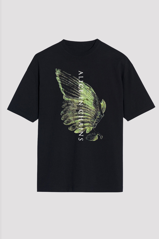 Alice in Chains Siyah Unisex Oversize Tişört T-Shirt