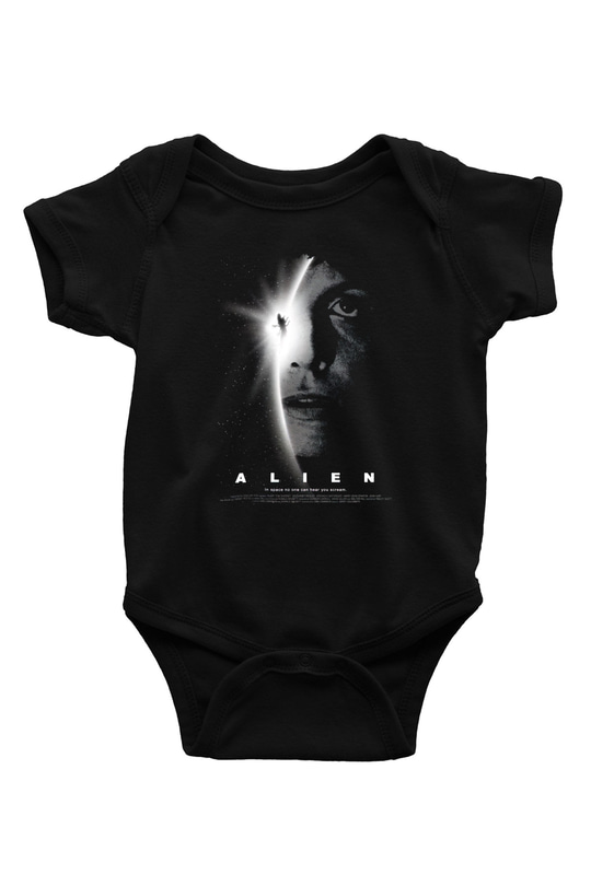 Alien Siyah Bebek Body - Zıbın