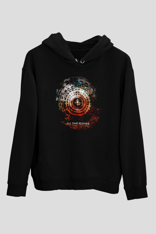 All That Remains Siyah Unisex Kapüşonlu Sweatshirt