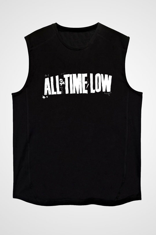 All Time Low Siyah Unisex Kolsuz Tişört