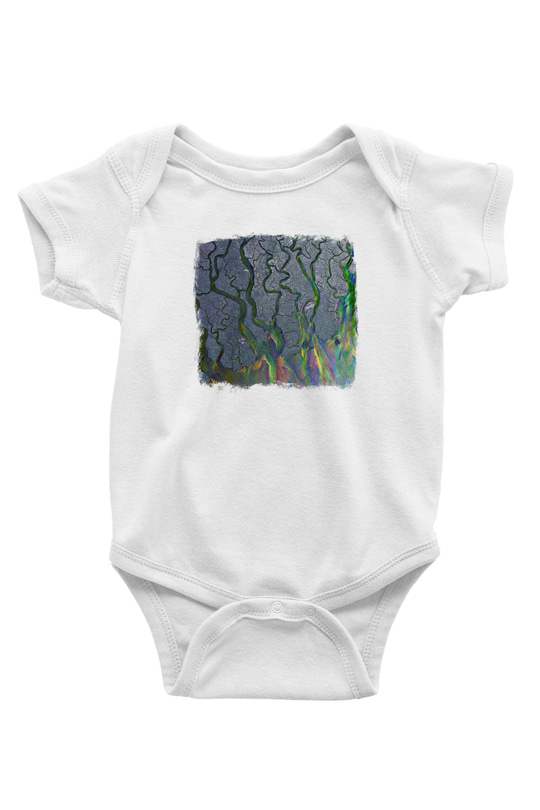 Alt-J Baskılı Unisex Beyaz Bebek Body - Zıbın