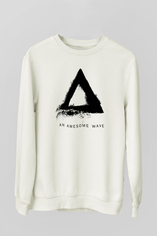 Alt-J Beyaz Unisex Sweatshirt