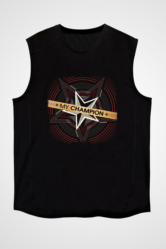 Alter Bridge Baskılı Unisex Siyah Kolsuz Tişört