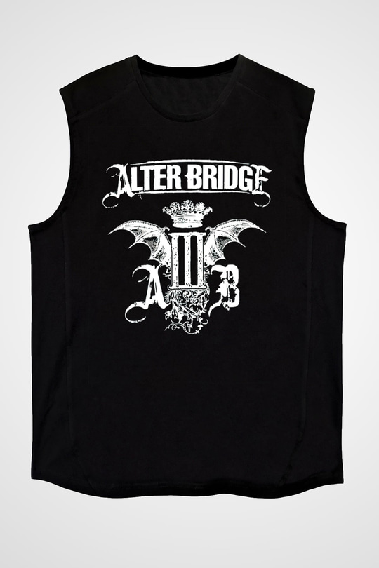 Alter Bridge Siyah Unisex Kolsuz Tişört