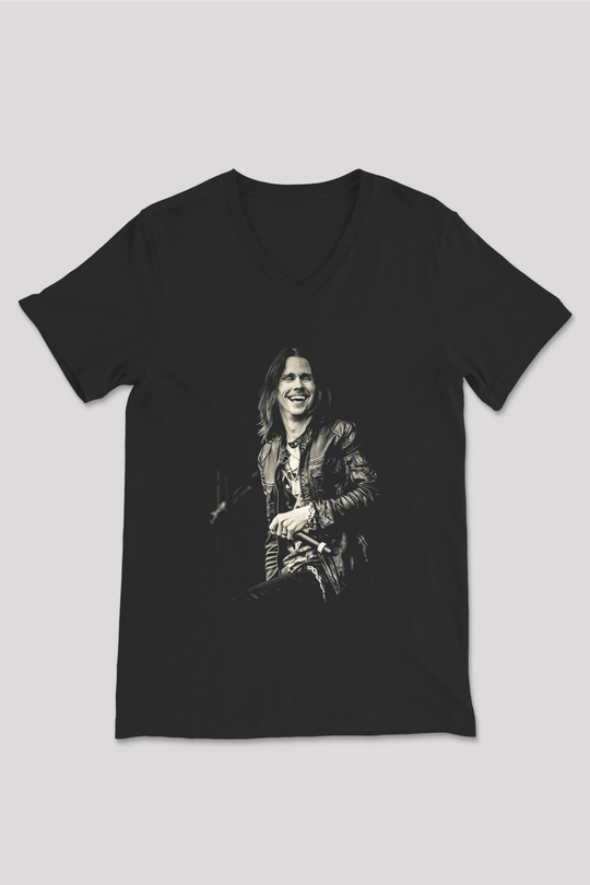 Alter Bridge Siyah Unisex V Yaka Tişört T-Shirt
