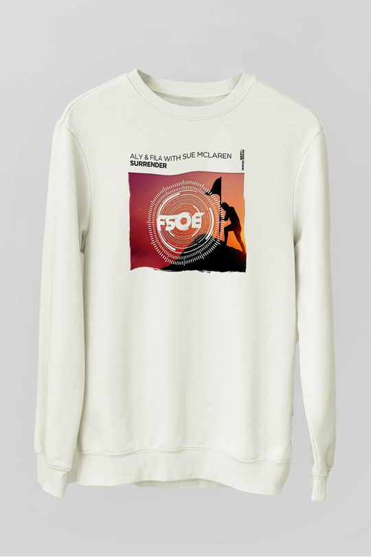 Aly & Fila Beyaz Unisex Sweatshirt
