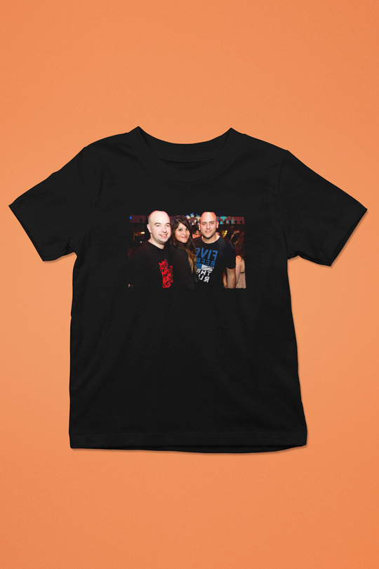 Aly & Fila Siyah Unisex Çocuk Tişört