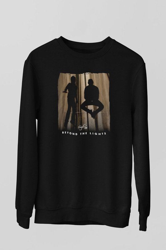 Aly & Fila Siyah Unisex Sweatshirt