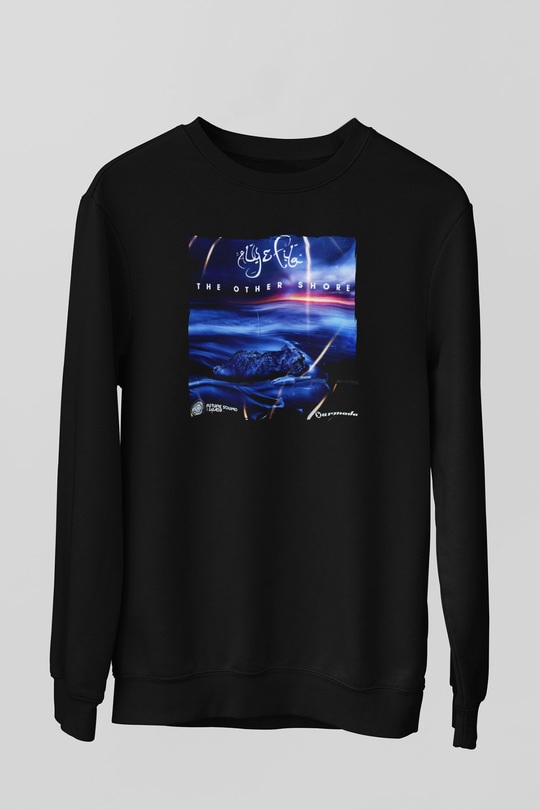 Aly & Fila Siyah Unisex Sweatshirt