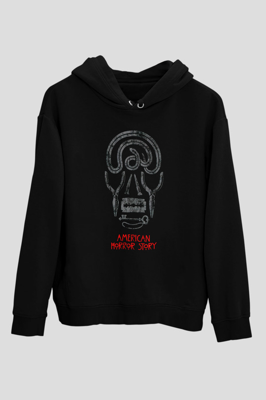 American Horror Story Siyah Unisex Hoodie