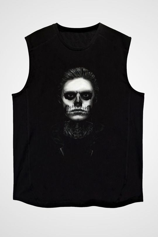 American Horror Story Siyah Unisex Kolsuz Tişört