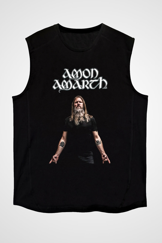 Amon Amarth Siyah Unisex Kolsuz Tişört