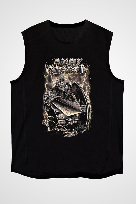 Amon Amarth Siyah Unisex Kolsuz Tişört