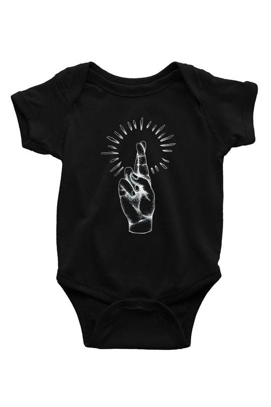 Anberlin Siyah Bebek Body - Zıbın