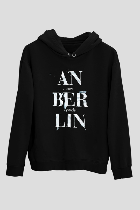 Anberlin Siyah Unisex Hoodie