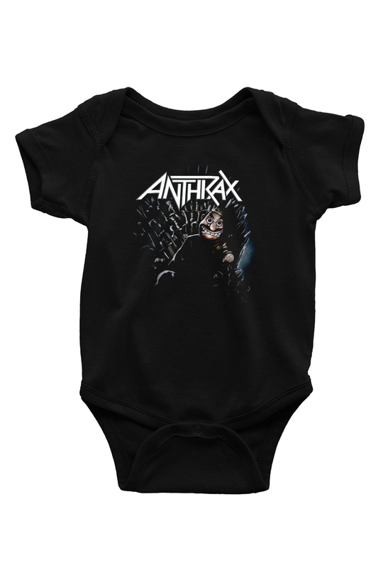 Anthrax Siyah Bebek Body - Zıbın