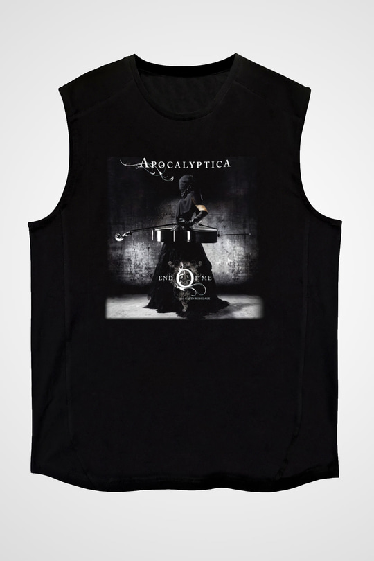 Apocalyptica Siyah Unisex Kolsuz Tişört
