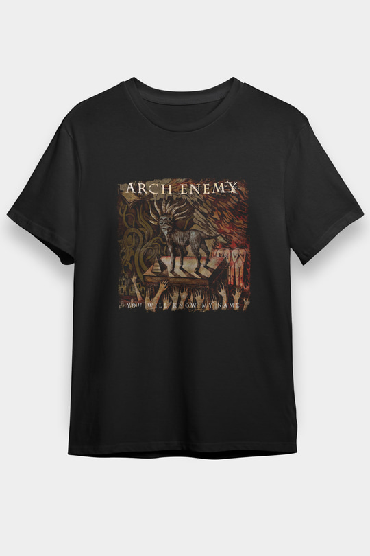 Arch Enemy Baskılı Unisex Siyah Tişört