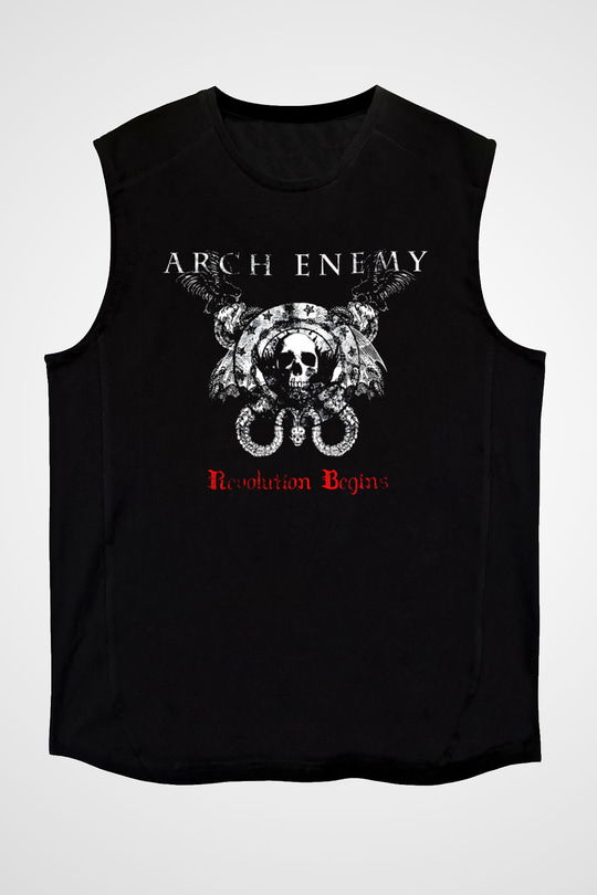 Arch Enemy Siyah Unisex Kolsuz Tişört