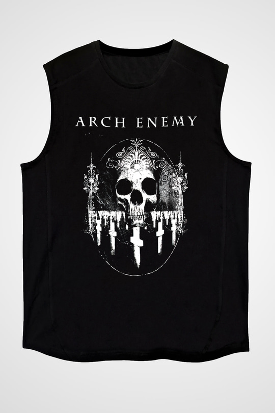 Arch Enemy Siyah Unisex Kolsuz Tişört