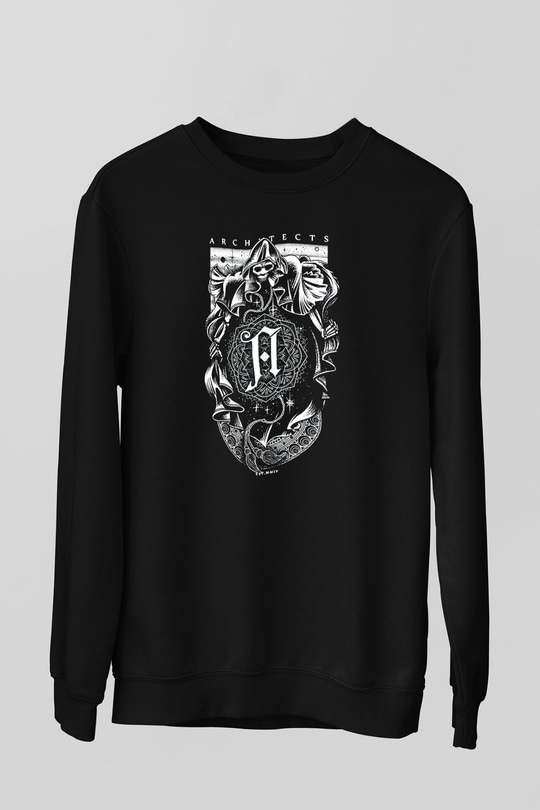 Architects Siyah Unisex Sweatshirt