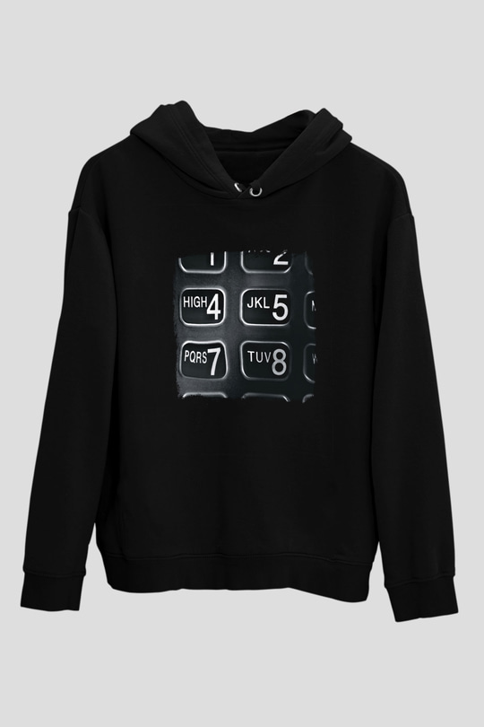 Arctic Monkeys Baskılı Unisex Siyah Hoodie