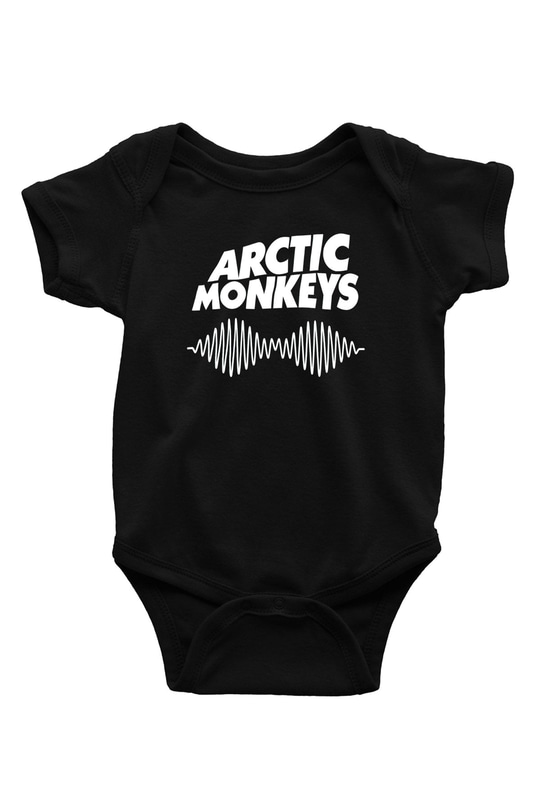 Arctic Monkeys Siyah Bebek Body - Zıbın