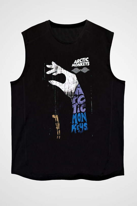 Arctic Monkeys Siyah Unisex Kolsuz Tişört