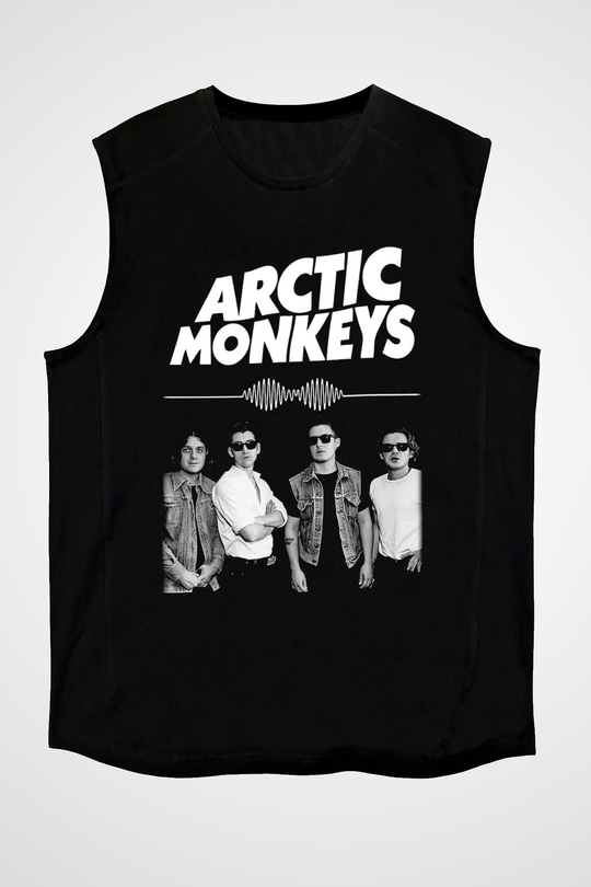 Arctic Monkeys Siyah Unisex Kolsuz Tişört