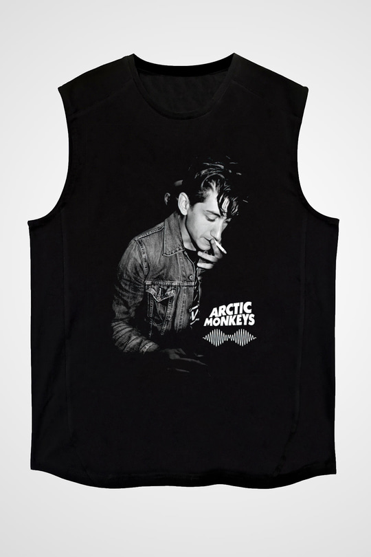 Arctic Monkeys Siyah Unisex Kolsuz Tişört