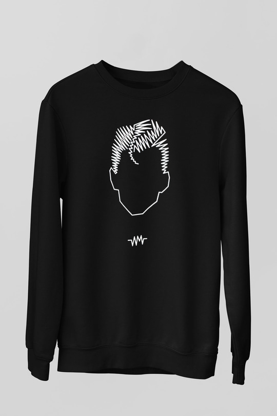 Arctic Monkeys Siyah Unisex Sweatshirt