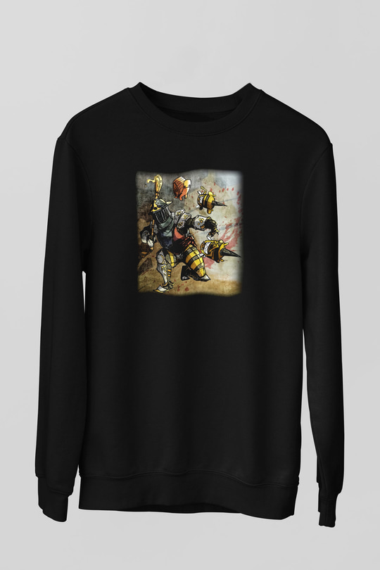 Arıcı Siyah Unisex Sweatshirt