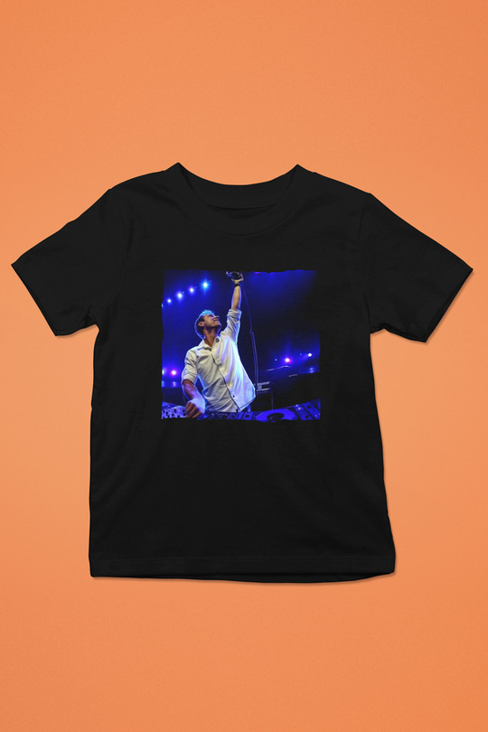 Armin Van Buuren Siyah Unisex Çocuk Tişört