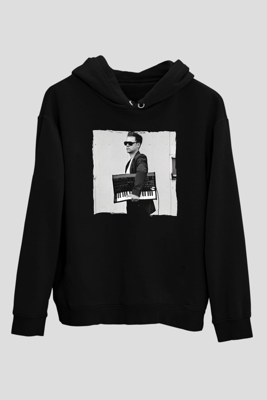 Armin Van Buuren Siyah Unisex Kapüşonlu Sweatshirt