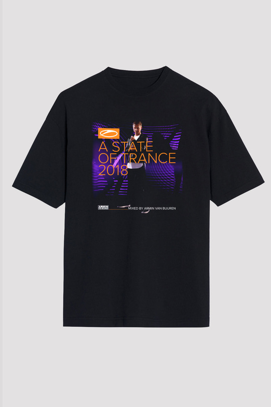 Armin Van Buuren Siyah Unisex Oversize Tişört T-Shirt