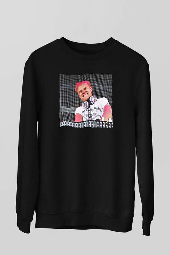 Armin Van Buuren Siyah Unisex Sweatshirt