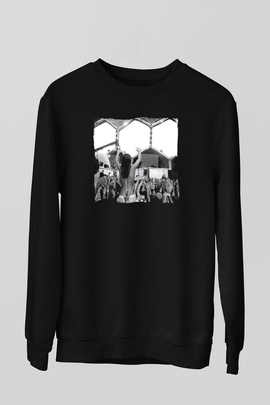 Armin Van Buuren Siyah Unisex Sweatshirt