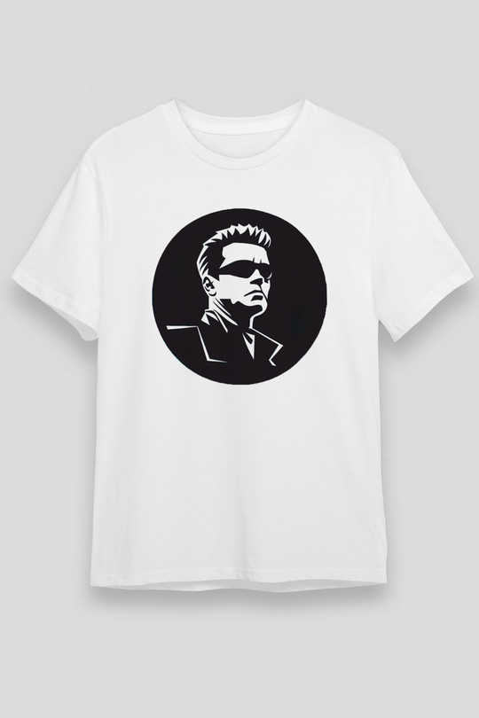 Arnold Schwarzenegger Beyaz Unisex Tişört T-Shirt - TişörtFabrikası