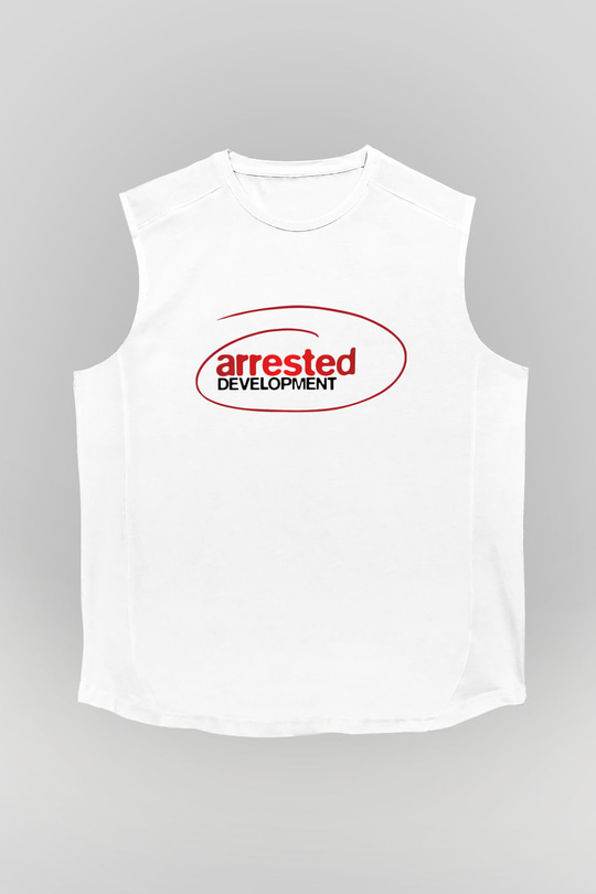 Arrested Development Beyaz Unisex Kolsuz Tişört