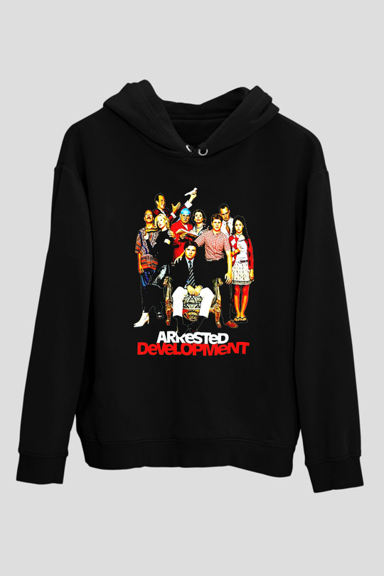 Arrested Development Siyah Unisex Hoodie