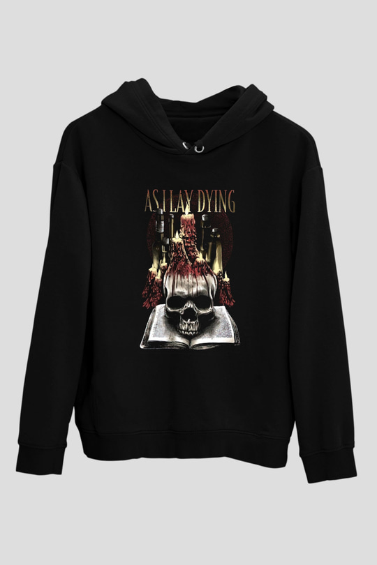 As I Lay Dying Siyah Unisex Kapüşonlu Sweatshirt