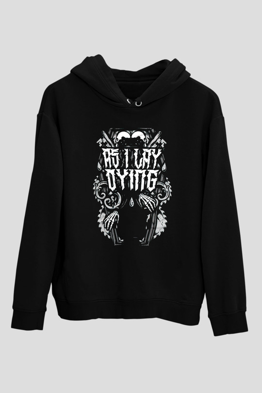 As I Lay Dying Siyah Unisex Kapüşonlu Sweatshirt
