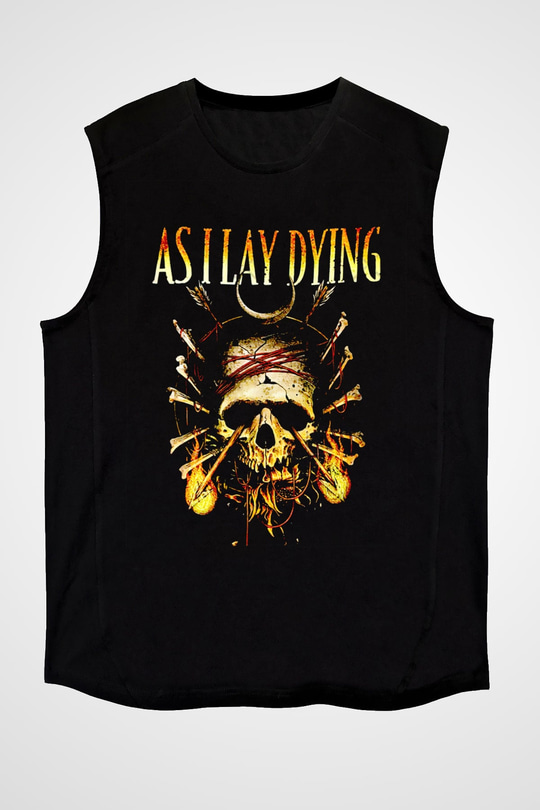 As I Lay Dying Siyah Unisex Kolsuz Tişört