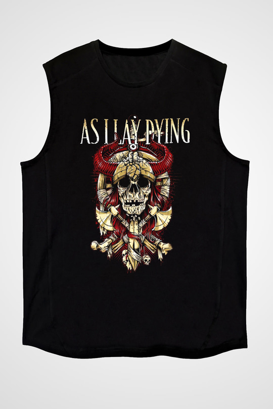 As I Lay Dying Siyah Unisex Kolsuz Tişört